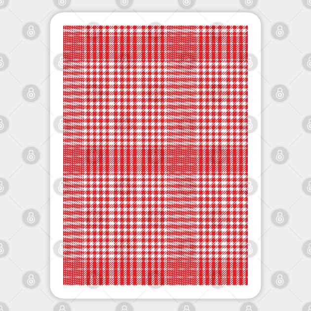 Christmas plaid pattern Sticker by ilhnklv